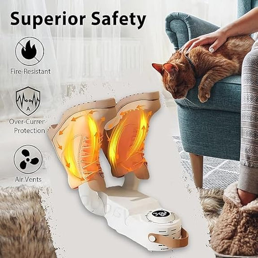 Retractable Fold able Shoe Dryer for All Types of Shoes