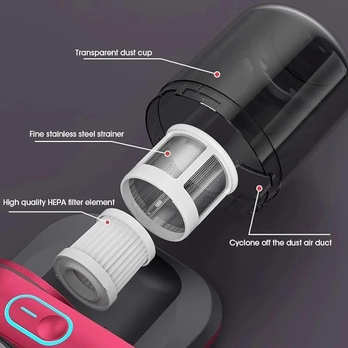 Cordless UV Mite Remover Vacuum Cleaner Wireless